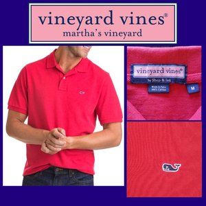 Vineyard Vines Polo Tshirt, Red, sz M *READ MORE!*